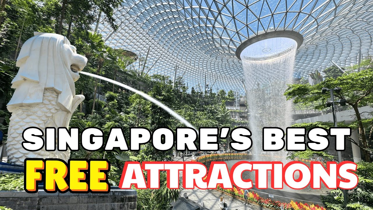 Top 10 FREE Places to Visit in Singapore (NO Entry Fee)