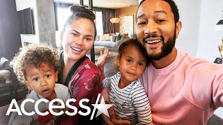 John Legend & Chrissy Teigen’s Parenting Challenges In Quarantine
