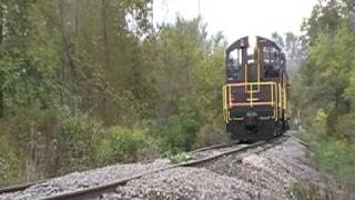 preview picture of video 'Byesville Scenic Railway & Ohio Central #1293 Steam'