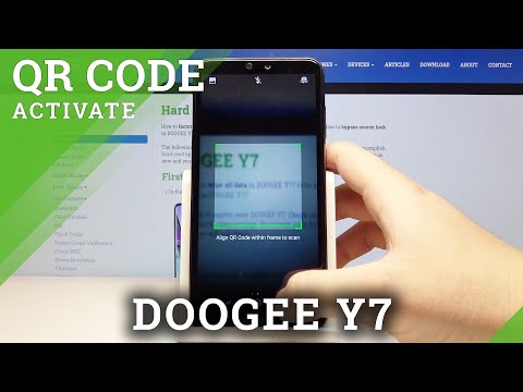 How to Enable QR Code Scanning in DOOGEE  Y7 - Scan QR Codes