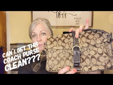How I Clean My Coach Purses / Thrift Store Finds / Reseller Tips / Thrifting &   Reselling