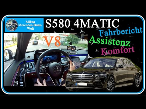 Wie fährt sich der S580? | V8; Komfort; Assistenz | S-Klasse | Mikas Mercedes-Benz-Welt