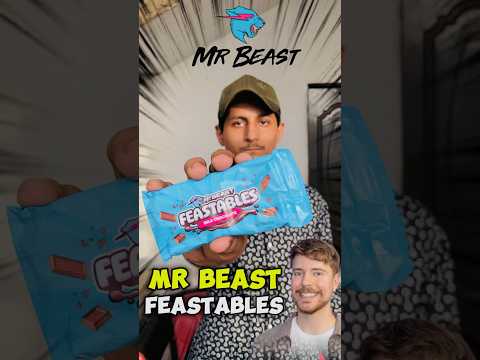 Trying mr beast chocolate 🍫 in pakistan 🇵🇰 #food #minivlog #shorts #mrbeast #feastables