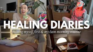 home vlog 🏡🩷 putting myself first + the 6am morning routine that is changing my life!!