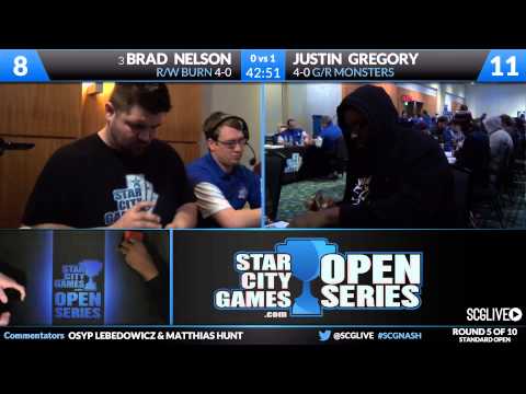 SCGNASH - Standard - Round 5 - Brad Nelson vs Justin Gregory