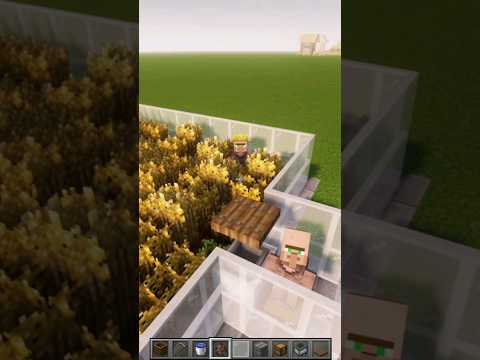 Automatische Weizen-Farm in MC🥨😳👍(Und Kartoffeln, Karotten & Rote Bete!🥔) #minecraft #minecraftfarm