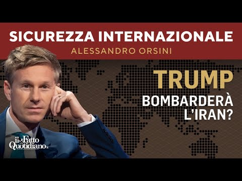 Trump bombarderà l'Iran? La diretta con Alessandro Orsini