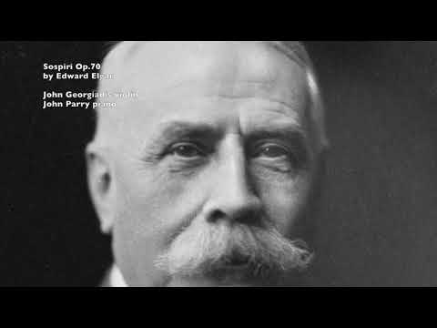 Elgar's Sospiri Op.70 (1914) - John Georgiadis violin