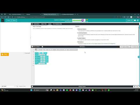 Code.org - CS Discoveries - Unit 3: Interactive Animations & Games: Lesson 3: Level 8