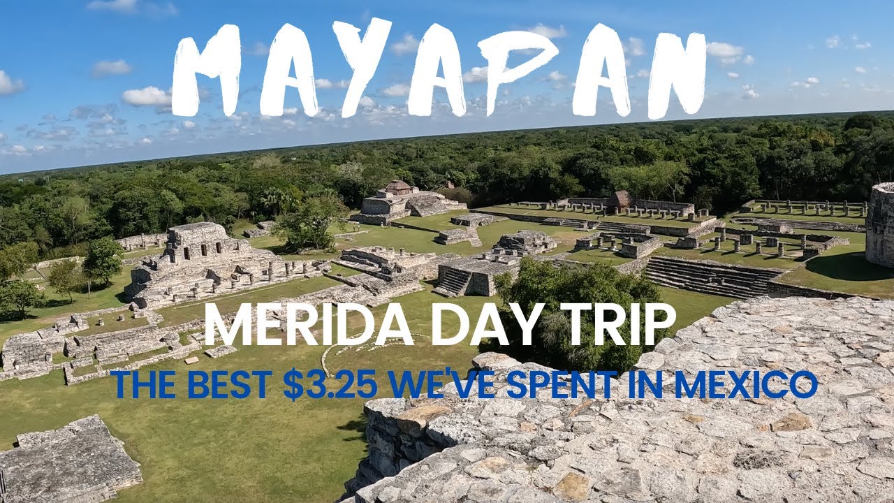 Mayapan -  MERIDA  Travel MEXICO/  Day Trip - Best $3.25 we ever spent! VACATION DAY TRIP!