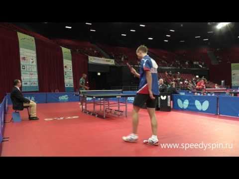 CHAPLYGIN vs ABRAHAMS. 2016 World Junior Table Tennis Championships,FHD