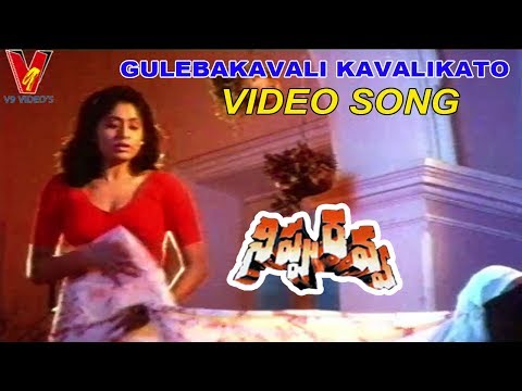 GULEBAKAVALI KAVALIKATO VIDEO SONG | NIPPURAVA | BALAKRISHNA | KASTHURI | VIJAYASHANTI | V9 VIDEOS