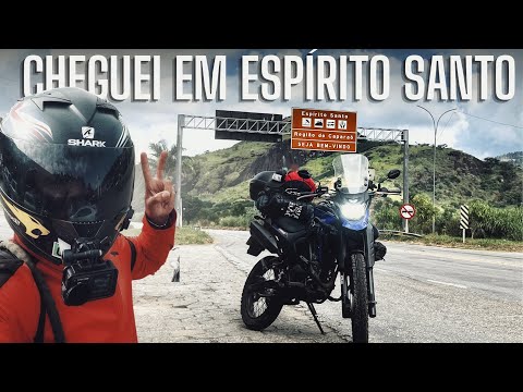 VIAJANDO 1300km DE MOTO de Goiás até Espírito Santo. [Part 2]  #viagem #camping