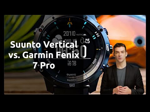 Suunto Vertical vs Garmin Fenix 7