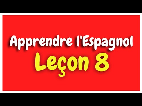 Learn Spanish Lesson 8 For Beginners HD