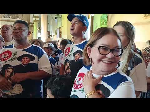 Romeiro de cajueiro na igreja de nossa senhora das dores em juazeiro do norte Ceará 2026