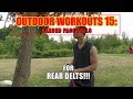 Outdoor Workouts 15: Banded Face Pulls for Rear Delts