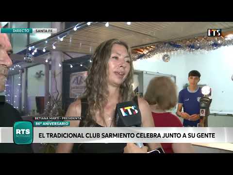 EL TRADICIONAL CLUB SARMIENTO DE SANTA FE CELEBRA SU 86° ANIVERSARIO
