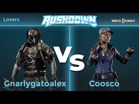 Rushdown 27 - Gnarlygatoalex (Kabal) vs Coosco (Sonya) Losers - MK11