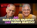 Sudha Murthy Narayana Murthy S HEARTWARMING First Meeting 🥹 ️ TheGreatIndianKapilShow