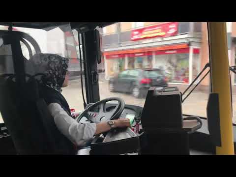 Münih’te bir Kadın Otobüs şoförü