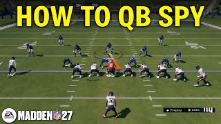 How to QB Spy On Madden 27 (EASY)