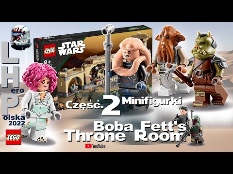 LEGO 75326 Star Wars Boba Fett's Throne Room Sala tronowa MINIFIGURKI | Część 2 | LHP
