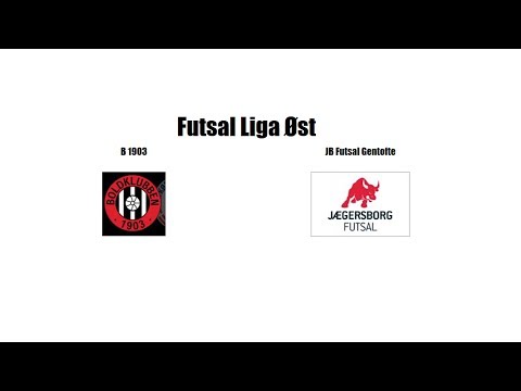 Futsal Liga Øst runde 14, B 1903 - JB Futsal Gentofte (3-4)