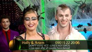 Holly Valance &amp; Artem Chigvintsev - Week 5 - American Smooth(Rehearsals,Dance,judges,ITT).avi