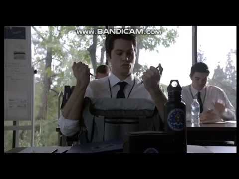 Teen Wolf (6x11) Stiles At The FBI Scene