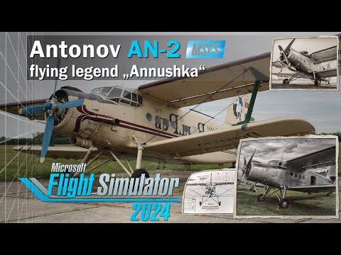 Avionic Legend Antonov An-2 Codename Annushka ★ MSFS2024 ★ historical legend ★ ATSimulation ★ FS2024