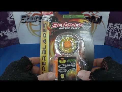 BB-126-FX Flash Sagittario 230WD UNBOXING Beyblade Hyperblades SPARK FX (Hasbro) HD! AWESOME