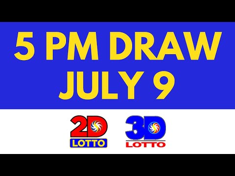 5pm Lotto Result Today July 9 2023 [Swertres Ez2]