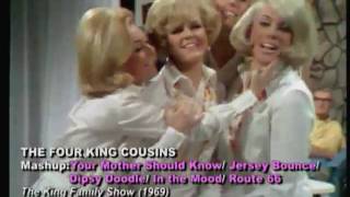 Four King Cousins (Tina & Cathy Cole, Candy & Carolyn) sing Your Mother Should Know 1969
