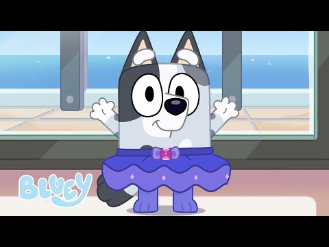 Muffin Ballerina! 🩰 💜 | Season 2 Highlight - Charades |  Bluey