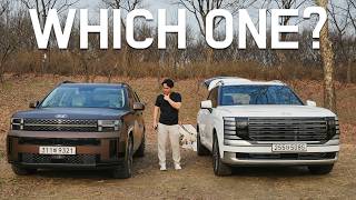 Palisade or Santa Fe? 2026 Hyundai SUVs Compared Side-by-Side! Exterior & Interior Explained