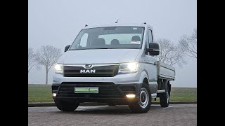 MAN TGE 3.180 4x4 Open-Laadbak LED flatbed truck < 3.5t | Image 4 - Autoline