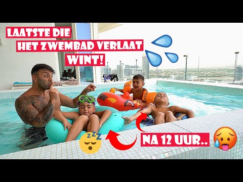 LAATSTE DIE HET ZWEMBAD VERLAAT WINT! | LAKAP JUNIOR