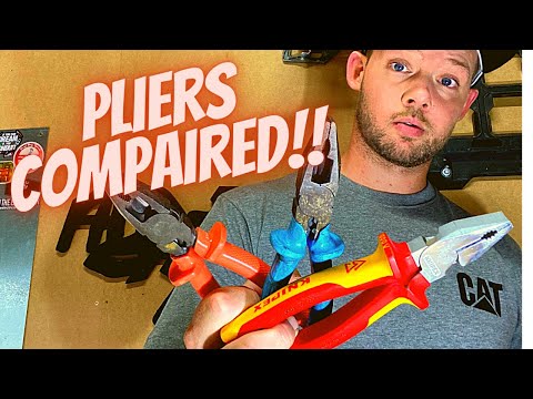 Comparing electrical pliers. Knipex channellocks and crescent. Which is best?