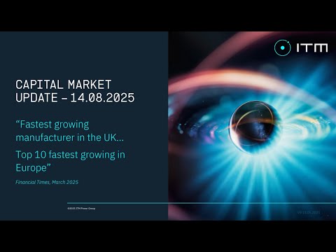 ITM POWER PLC - Preliminary Results Presentation
