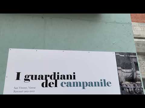 In san Vittore a Varese “i guardiani del campanile”