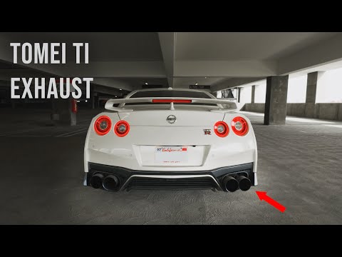 *LOUD Tomei GTR Exhaust | Startup, Rev, Launch, Drive