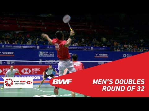 R32 | MD | CONRAD-PETERSEN/KOLDING (DEN) [6] vs ANGRIAWAN/HARDIANTO (INA) | BWF 2018