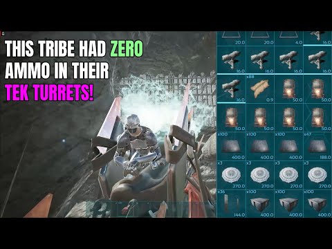 I SOLO Wiped An Island Pearl Cave On ARK Small Tribes!