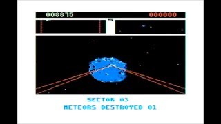 Cosmic Sweeper for the TRS-80 CoCo