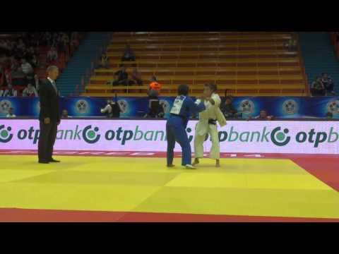 Valentina MOSCATT (ITA) - Ebru Şahin (TUR) 2014 Judo Grand Prix Zagreb