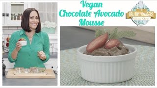 Vegan Avocado Chocolate Mousse 