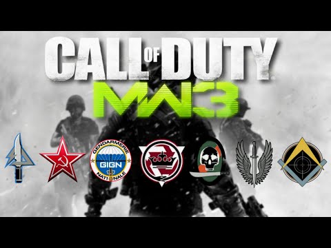 Call of Duty: Modern Warfare 3 - All Spawn, Victory, Defeat Themes with Announcers