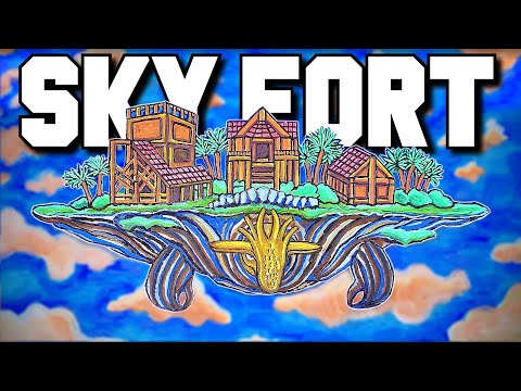 I Built a FLYING PARADISE - Ark: Survival Ascended