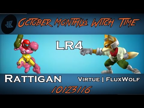 [Melee Singles LR4] Rattigan(Samus) vs Virtue | Flux(Fox) [DownB_ October Monthly]